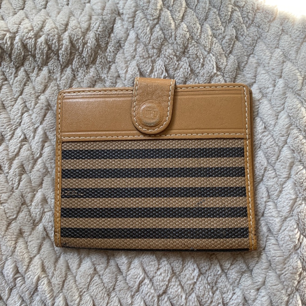 vintage Fendi card wallet